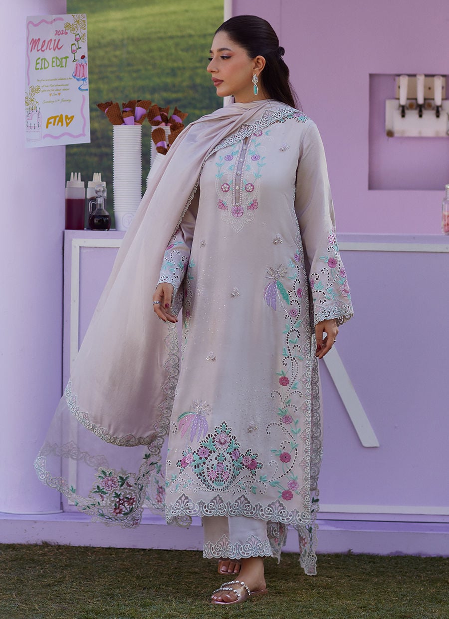 Farah Talib Aziz | Luna Eid 26 | Ailsa Shirt And Dupatta - Designer Dress - Type : Ladies Clothes - Available at Libayah - 100% Original