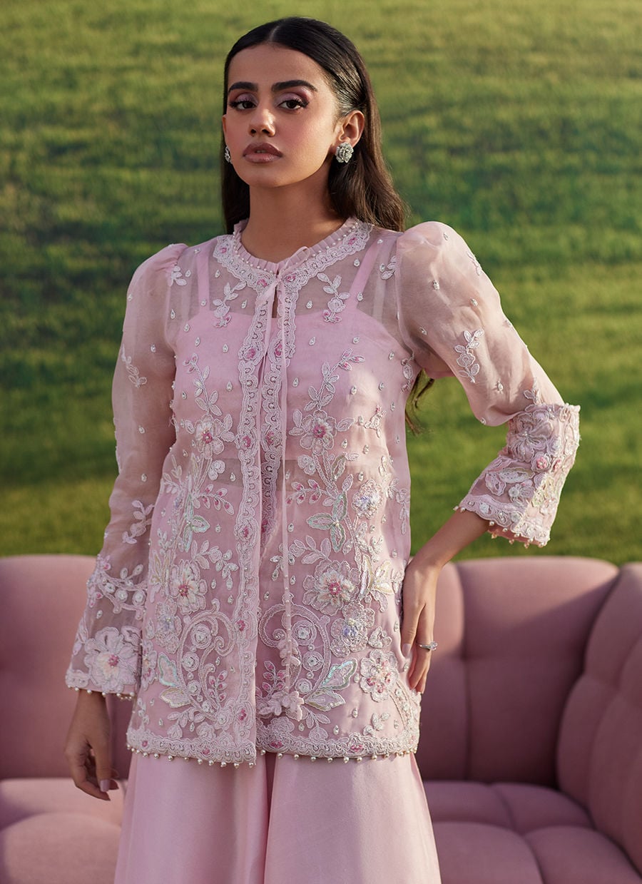 Farah Talib Aziz | Luna Eid 26 | Mairi Jacket - Designer Dress - Type : Ladies Clothes - Available at Libayah - 100% Original