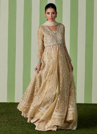 Farah Talib Aziz | Luna Eid 26 | Ayra Kalidaar With Dupatta - Designer Dress - Type : Ladies Clothes - Available at Libayah - 100% Original