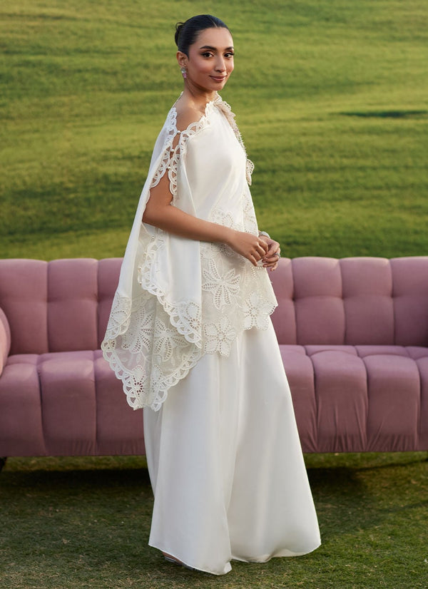 Farah Talib Aziz | Luna Eid 26 | Marlene Top - Designer Dress - Type : Ladies Clothes - Available at Libayah - 100% Original