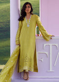 Farah Talib Aziz | Luna Eid 26 | Jayah Shirt And Dupatta - Designer Dress - Type : Ladies Clothes - Available at Libayah - 100% Original