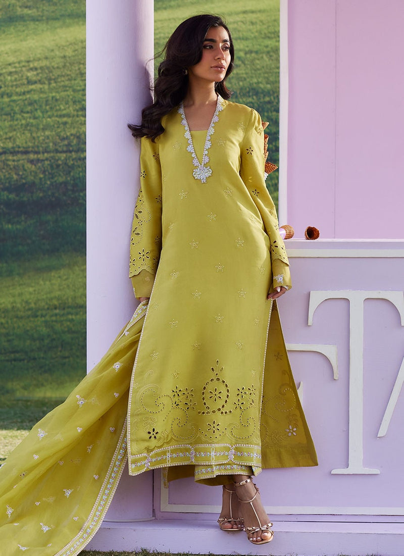 Farah Talib Aziz | Luna Eid 26 | Jayah Shirt And Dupatta - Designer Dress - Type : Ladies Clothes - Available at Libayah - 100% Original