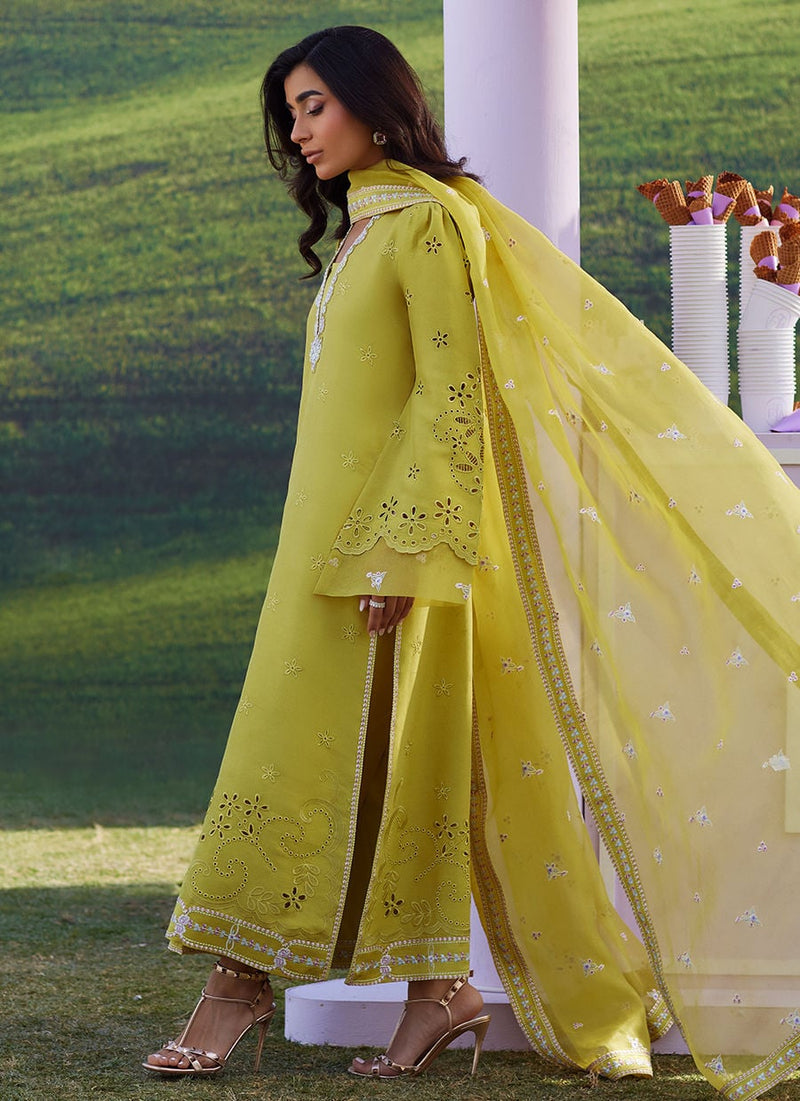 Farah Talib Aziz | Luna Eid 26 | Jayah Shirt And Dupatta - Designer Dress - Type : Ladies Clothes - Available at Libayah - 100% Original