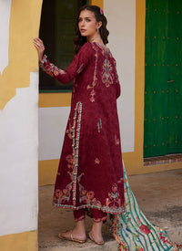 Farah Talib Aziz | Luxury Lawn 26 | Sofia Scarlet by Farah Talib Aziz - Designer Dress  - Type : Ladies Clothes - Available at Libayah - 100% Original 