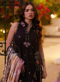 Farah Talib Aziz | Luxury Lawn 26 | Blanca Black by Farah Talib Aziz - Designer Dress  - Type : Ladies Clothes - Available at Libayah - 100% Original 