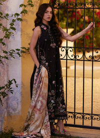 Farah Talib Aziz | Luxury Lawn 26 | Blanca Black by Farah Talib Aziz - Designer Dress  - Type : Ladies Clothes - Available at Libayah - 100% Original 