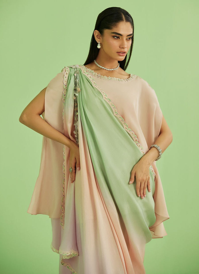 Farah Talib Aziz | Veya A Draped Capsule | Nera by Farah Talib Aziz - Designer Dress  - Type : Ladies Clothes - Available at Libayah - 100% Original 