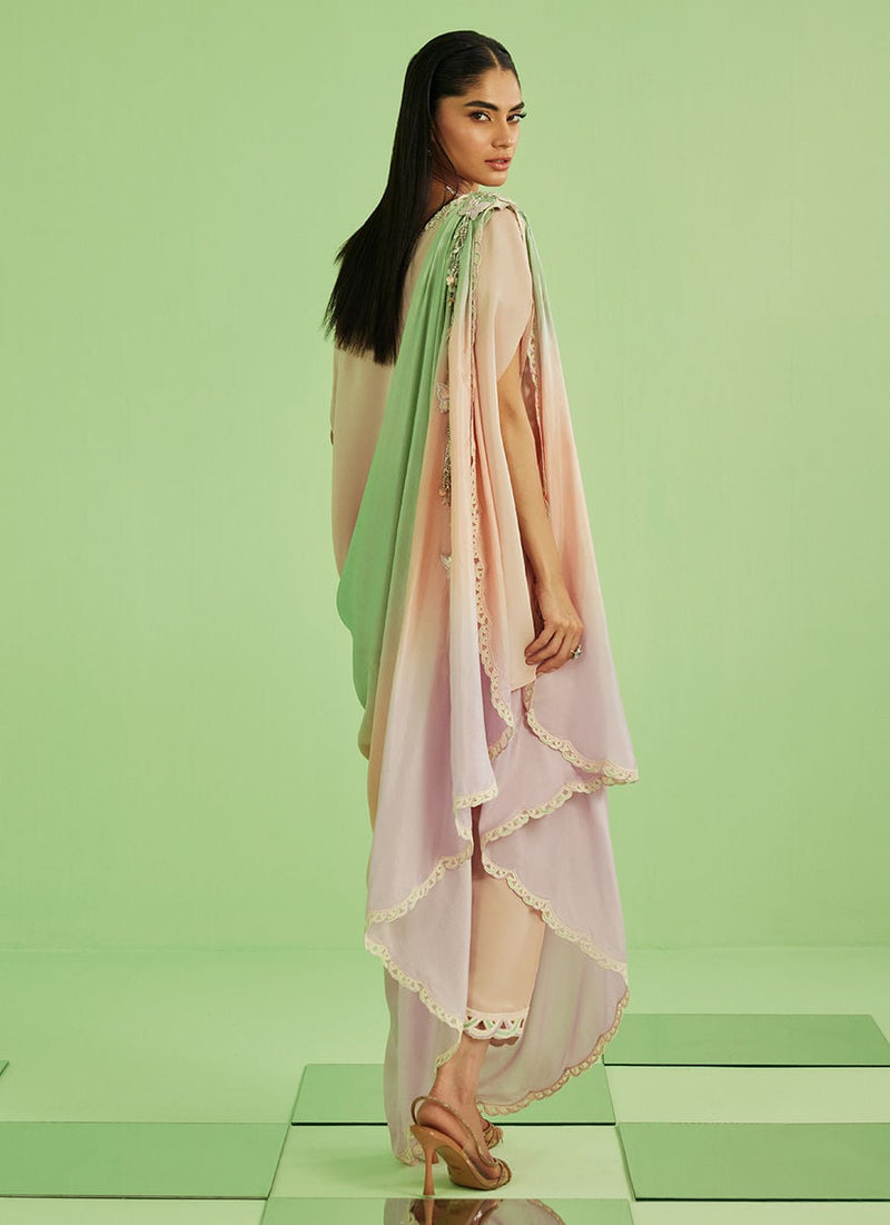 Farah Talib Aziz | Veya A Draped Capsule | Nera by Farah Talib Aziz - Designer Dress  - Type : Ladies Clothes - Available at Libayah - 100% Original 
