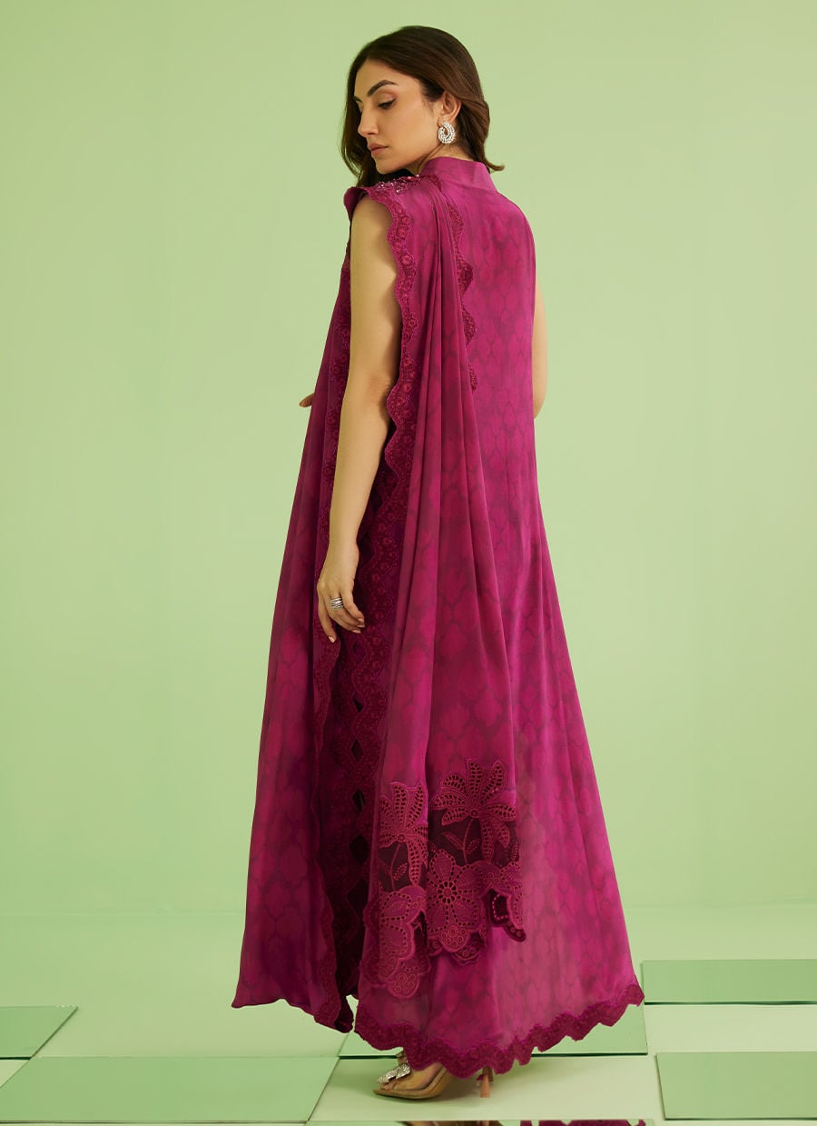 Farah Talib Aziz | Veya A Draped Capsule | Lilia by Farah Talib Aziz - Designer Dress  - Type : Ladies Clothes - Available at Libayah - 100% Original 