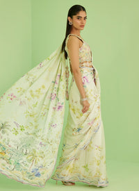 Farah Talib Aziz | Veya A Draped Capsule | Avery Saree by Farah Talib Aziz - Designer Dress  - Type : Ladies Clothes - Available at Libayah - 100% Original 