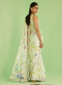 Farah Talib Aziz | Veya A Draped Capsule | Avery Saree by Farah Talib Aziz - Designer Dress  - Type : Ladies Clothes - Available at Libayah - 100% Original 