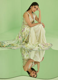 Farah Talib Aziz | Veya A Draped Capsule | Avery Saree by Farah Talib Aziz - Designer Dress  - Type : Ladies Clothes - Available at Libayah - 100% Original 