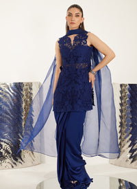 Farah Talib Aziz | Veya A Draped Capsule | Mabel by Farah Talib Aziz - Designer Dress  - Type : Ladies Clothes - Available at Libayah - 100% Original 