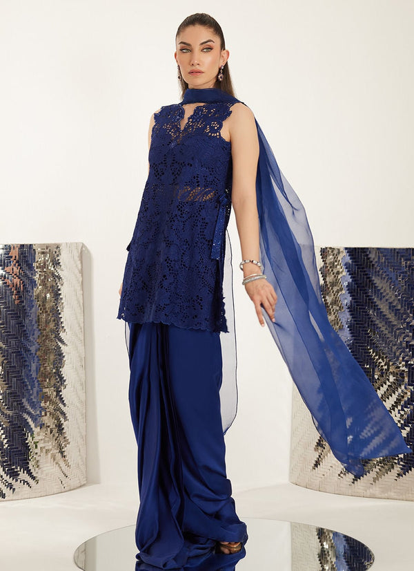 Farah Talib Aziz | Veya A Draped Capsule | Mabel by Farah Talib Aziz - Designer Dress  - Type : Ladies Clothes - Available at Libayah - 100% Original 
