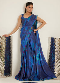 Farah Talib Aziz | Veya A Draped Capsule | Emmie Saree by Farah Talib Aziz - Designer Dress  - Type : Ladies Clothes - Available at Libayah - 100% Original 