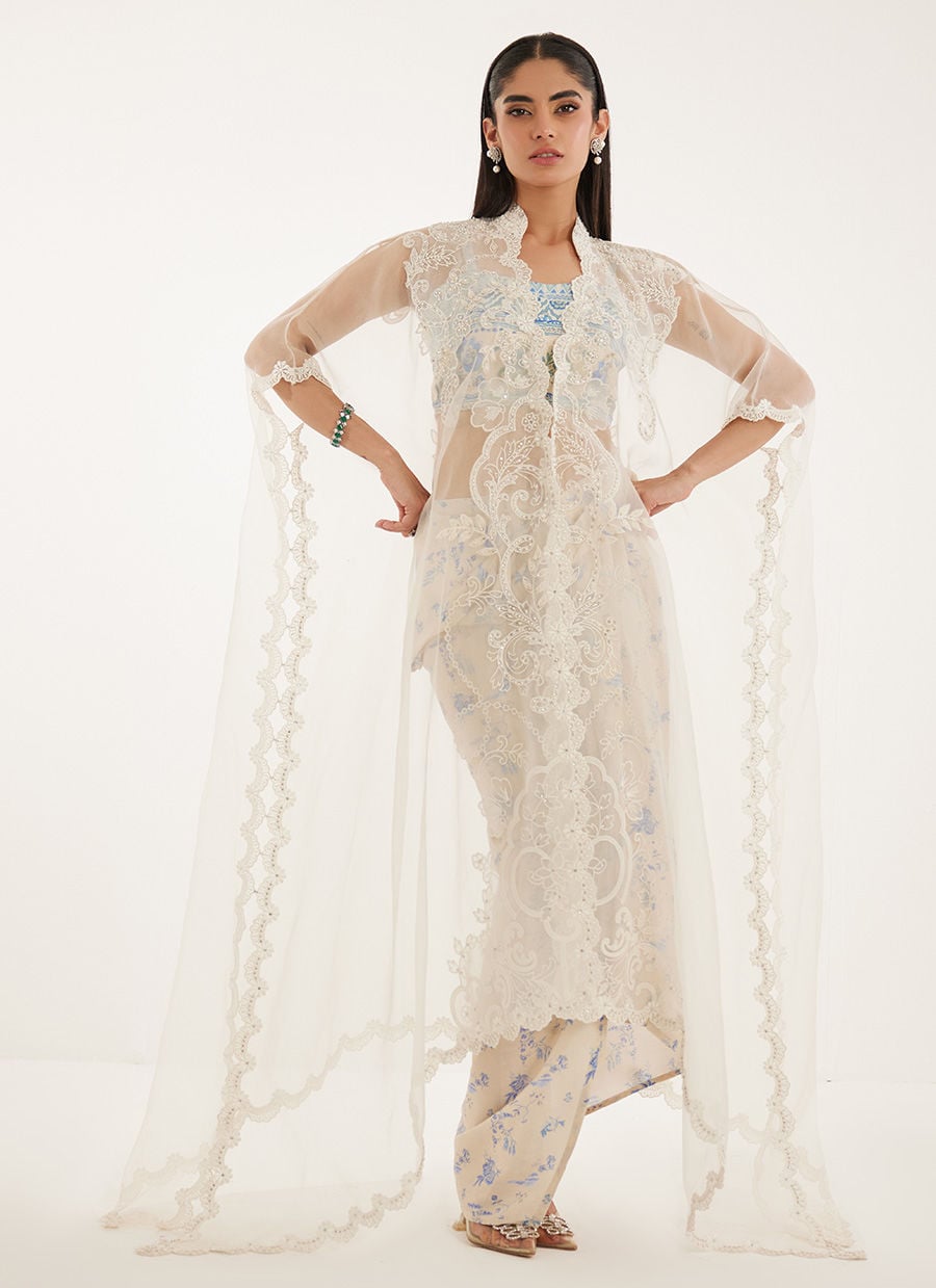Farah Talib Aziz | Veya A Draped Capsule | Diana by Farah Talib Aziz - Designer Dress  - Type : Ladies Clothes - Available at Libayah - 100% Original 