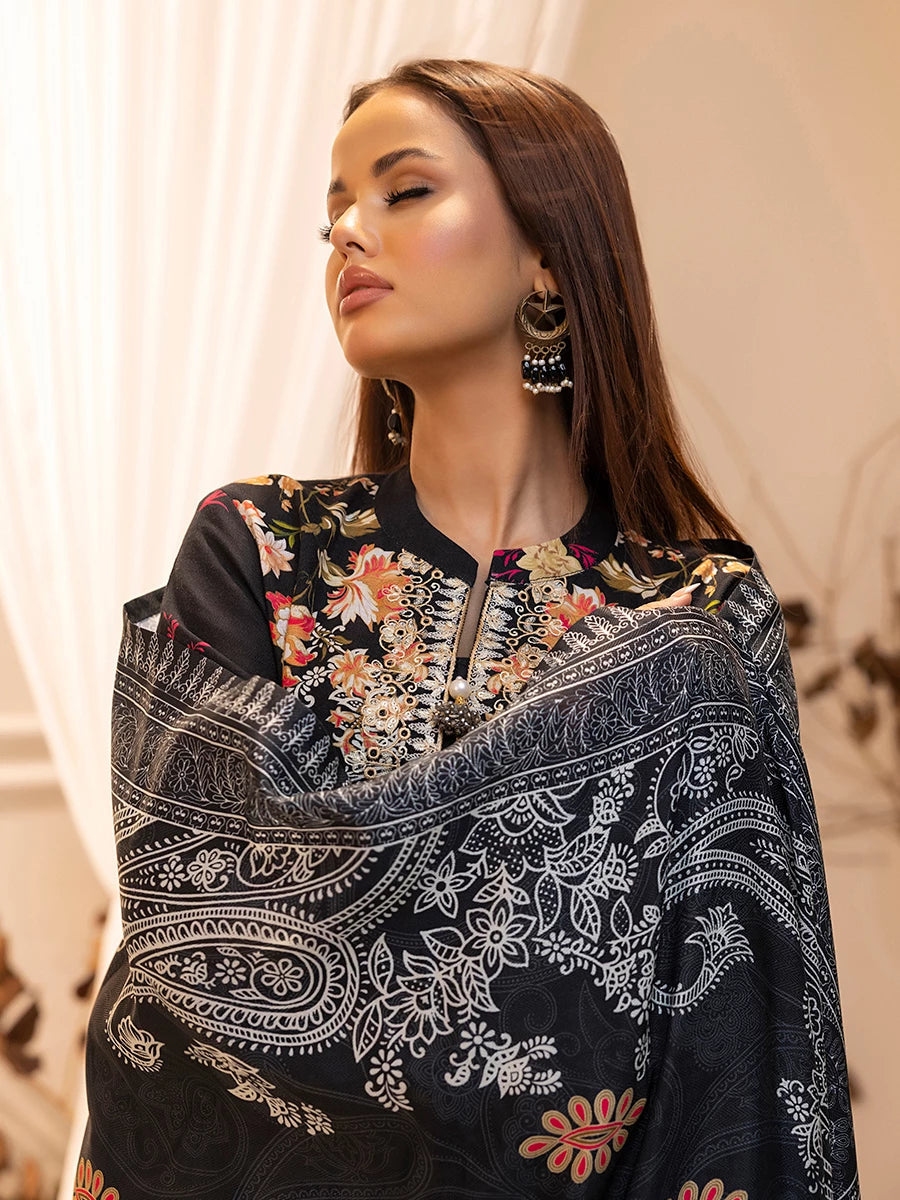 Salitex | Khaddar 24 |  K-01 by Salitex - Designer Dress - Type: Ladies Clothes - Available at Libayah - 100% Original