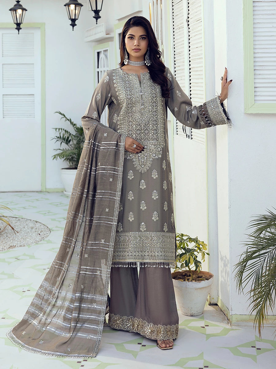 Salitex | Signature Festive Chiffon | SUNW6NO009UT by Salitex - Designer Dress - Type: Ladies Clothes - Available at Libayah - 100% Original