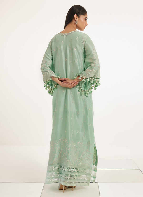 Farah Talib Aziz | Veya A Draped Capsule | Lamia Kaftan by Farah Talib Aziz - Designer Dress  - Type : Ladies Clothes - Available at Libayah - 100% Original 