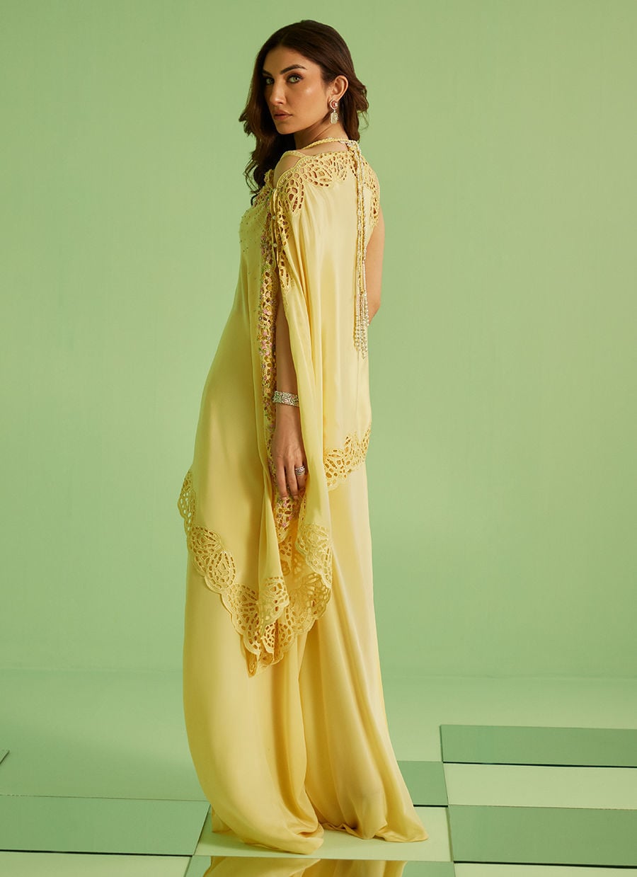 Farah Talib Aziz | Veya A Draped Capsule | Solenne by Farah Talib Aziz - Designer Dress  - Type : Ladies Clothes - Available at Libayah - 100% Original 