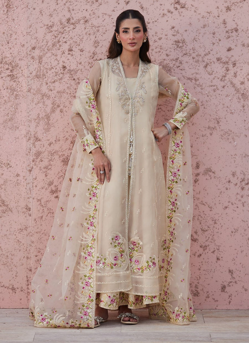 Farah Talib Aziz | Tara Luxe Eid 26 | Ciela Shirt by Farah Talib Aziz - Designer Dress  - Type : Ladies Clothes - Available at Libayah - 100% Original 