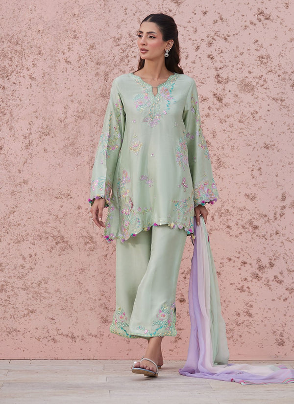 Farah Talib Aziz | Tara Luxe Eid 26 | Hailee by Farah Talib Aziz - Designer Dress  - Type : Ladies Clothes - Available at Libayah - 100% Original 