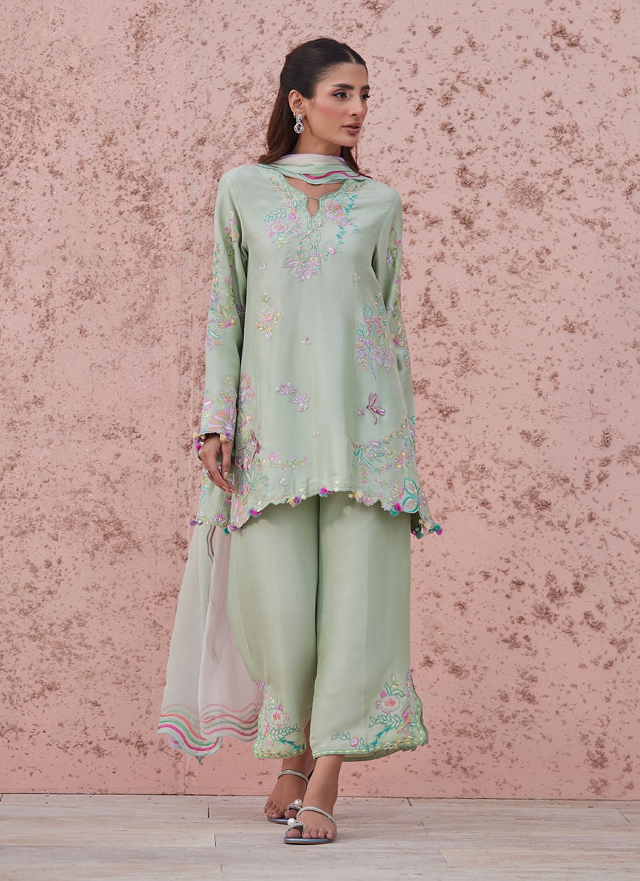 Farah Talib Aziz | Tara Luxe Eid 26 | Hailee by Farah Talib Aziz - Designer Dress  - Type : Ladies Clothes - Available at Libayah - 100% Original 
