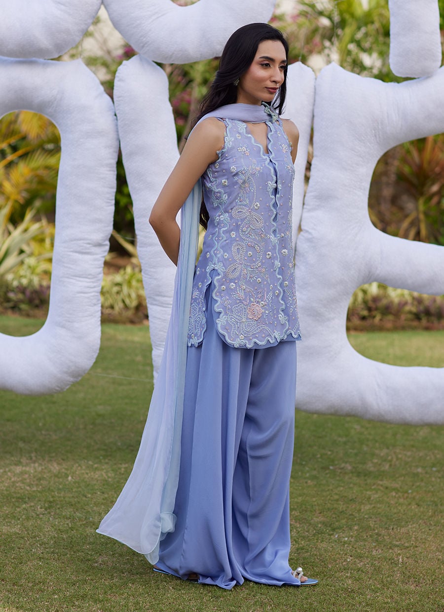 Farah Talib Aziz | Tara Luxe Eid 26 | Vanessa by Farah Talib Aziz - Designer Dress  - Type : Ladies Clothes - Available at Libayah - 100% Original 