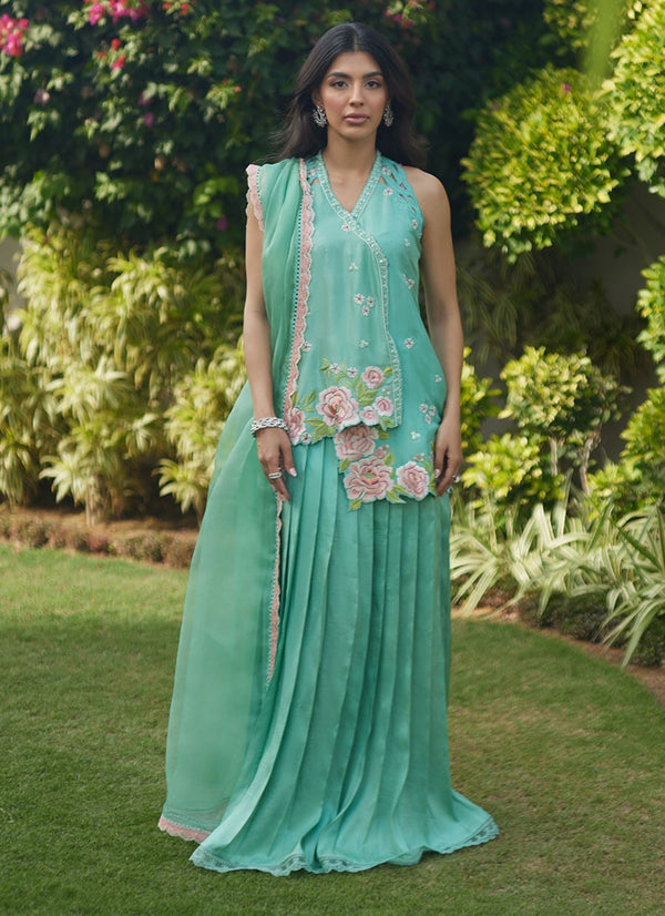 Farah Talib Aziz | Tara Luxe Eid 26 | Heidi by Farah Talib Aziz - Designer Dress  - Type : Ladies Clothes - Available at Libayah - 100% Original 