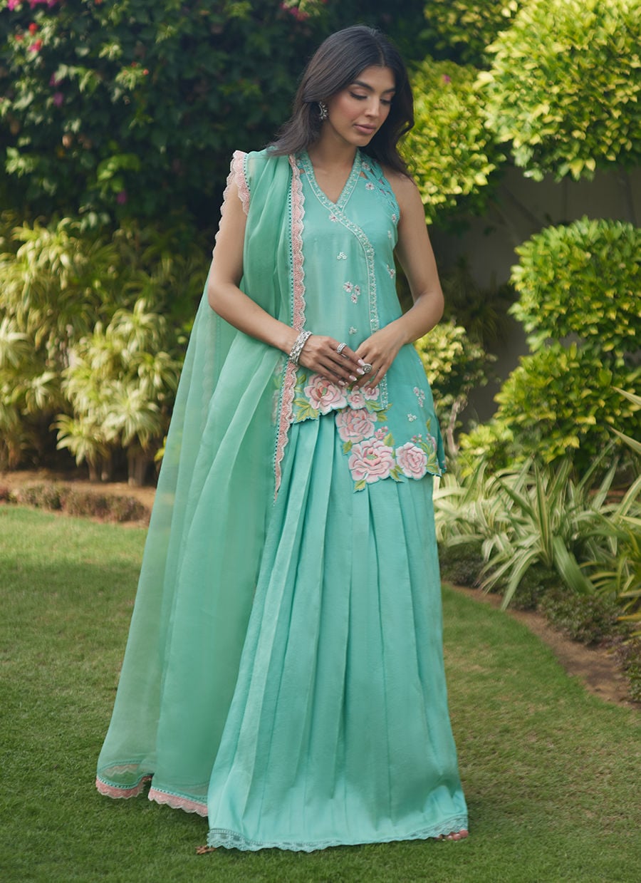 Farah Talib Aziz | Tara Luxe Eid 26 | Heidi by Farah Talib Aziz - Designer Dress  - Type : Ladies Clothes - Available at Libayah - 100% Original 