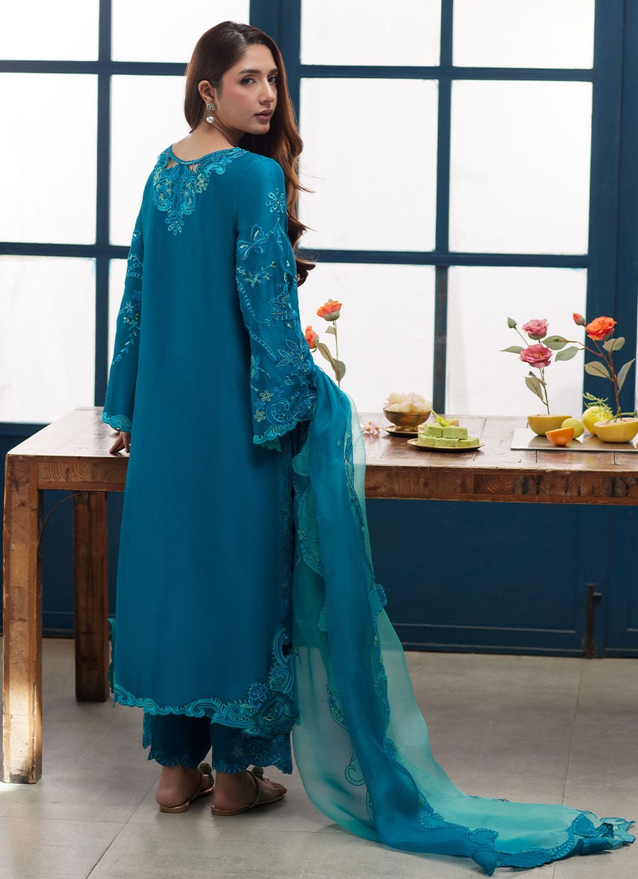 Farah Talib Aziz | Tara Luxe Eid 26 | Eliana by Farah Talib Aziz - Designer Dress  - Type : Ladies Clothes - Available at Libayah - 100% Original 