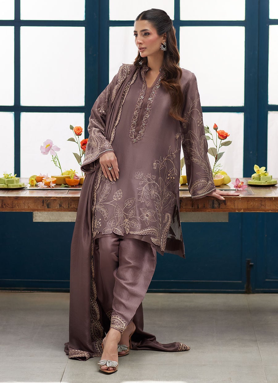 Farah Talib Aziz | Tara Luxe Eid 26 | Greta by Farah Talib Aziz - Designer Dress  - Type : Ladies Clothes - Available at Libayah - 100% Original 
