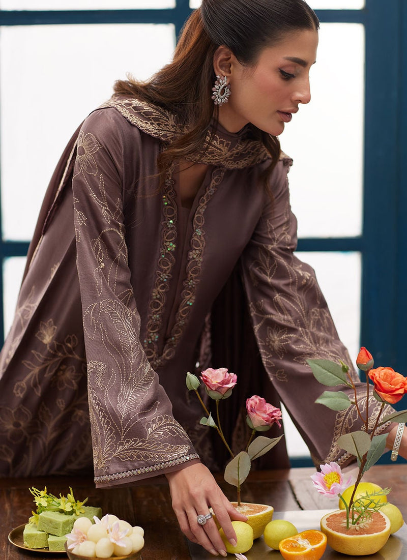 Farah Talib Aziz | Tara Luxe Eid 26 | Greta by Farah Talib Aziz - Designer Dress  - Type : Ladies Clothes - Available at Libayah - 100% Original 