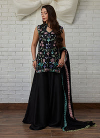 Farah Talib Aziz | Tara Luxe Eid 26 | Anvika by Farah Talib Aziz - Designer Dress  - Type : Ladies Clothes - Available at Libayah - 100% Original 