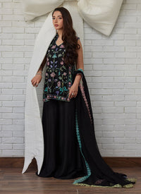 Farah Talib Aziz | Tara Luxe Eid 26 | Anvika by Farah Talib Aziz - Designer Dress  - Type : Ladies Clothes - Available at Libayah - 100% Original 
