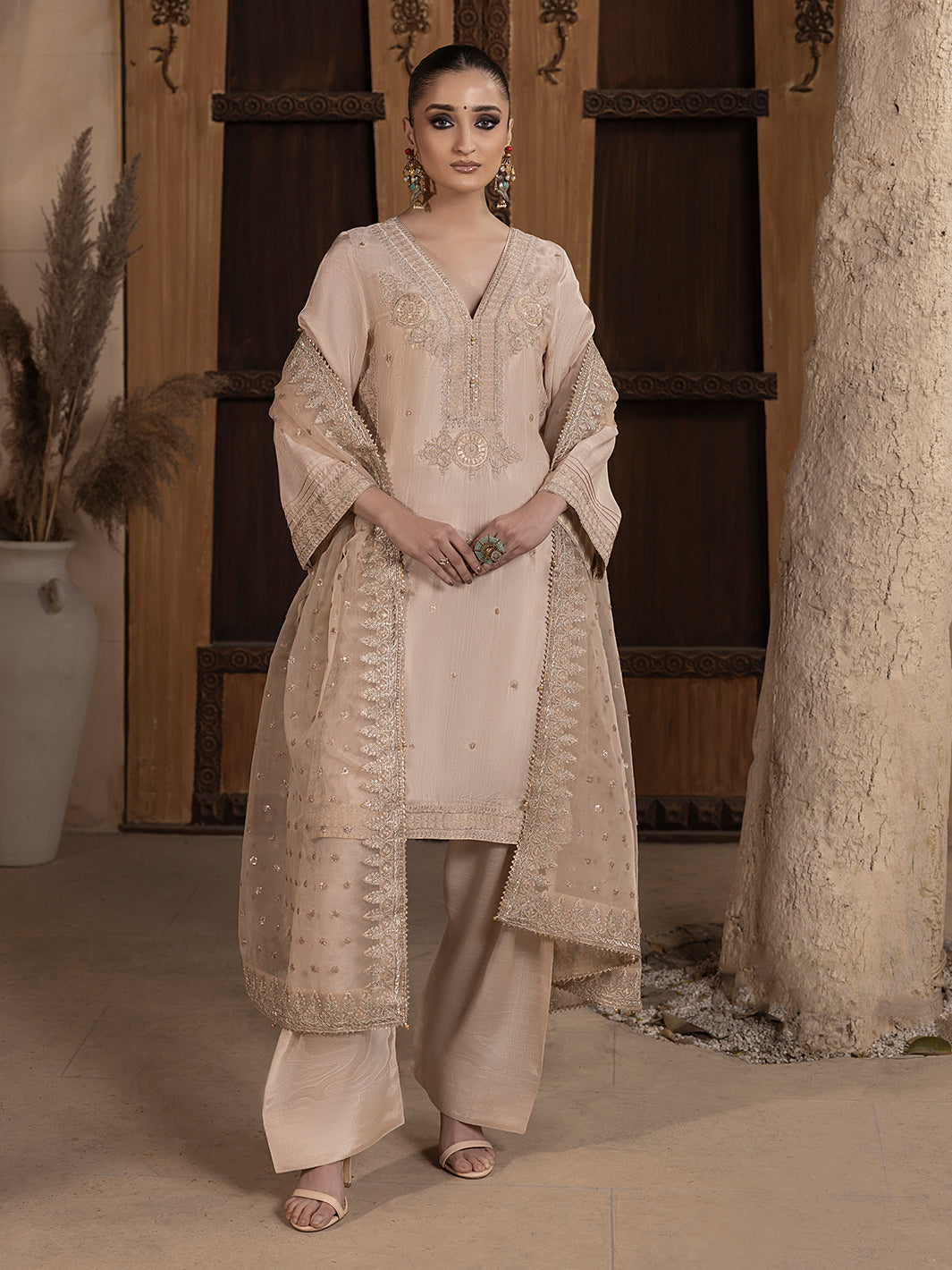 Hem Stitch | Raw Silk Edit 25 |Janan by Hemstitch - Designer Dress - Type: Ladies Clothes - Available at Libayah - 100% Original