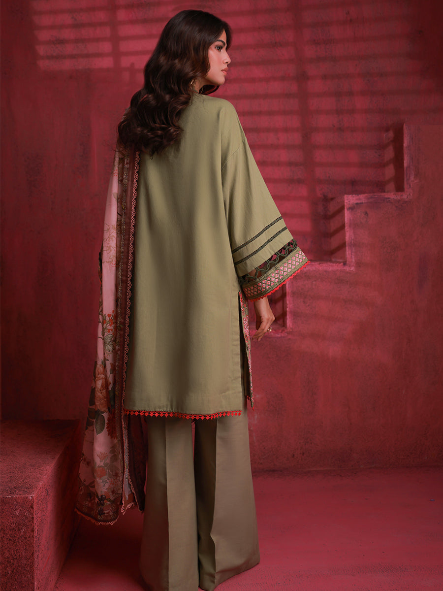 Salitex | Zaria Luxury Lawn | A09 by Salitex - Designer Dress - Type: Luxury - Available at Libayah - 100% Original