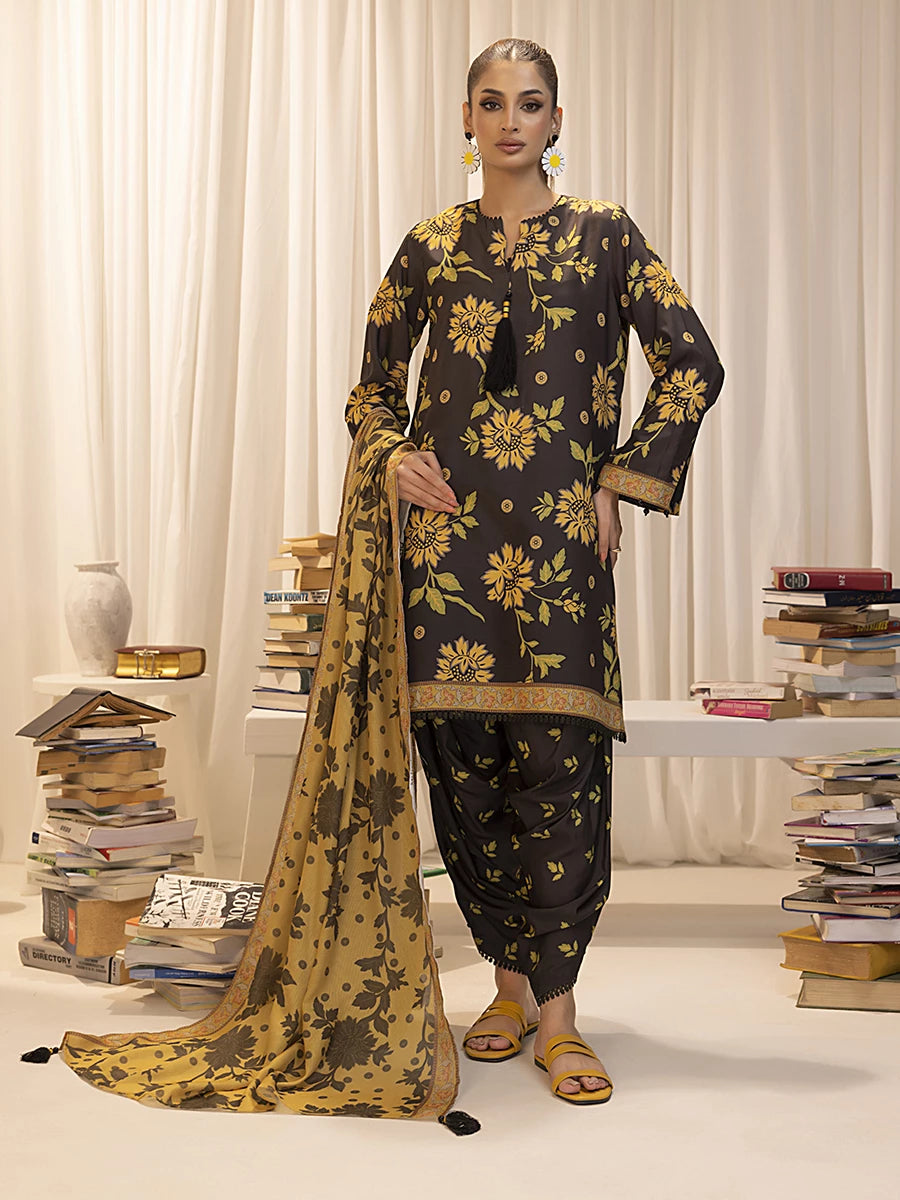 Salitex | Sibel Printed Lawn Silk | ST-02 by Salitex - Designer Dress - Type: Ladies Clothes - Available at Libayah - 100% Original
