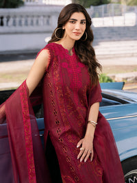 Bin Ilyas | Clara Embroidered Lawn 24 | 211 - B by Bin Ilyas - Designer Dress - Type: Ladies Clothes - Available at Libayah - 100% Original