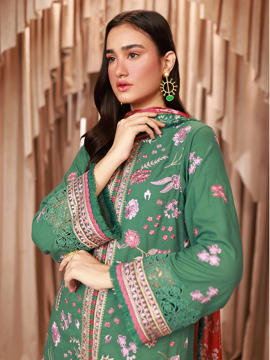 Salitex | Varya Luxury Lawn | D08 by Salitex - Designer Dress - Type: Luxury - Available at Libayah - 100% Original
