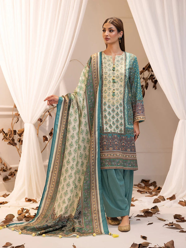 Salitex | Khaddar 24 |  K-03 by Salitex - Designer Dress - Type: Ladies Clothes - Available at Libayah - 100% Original