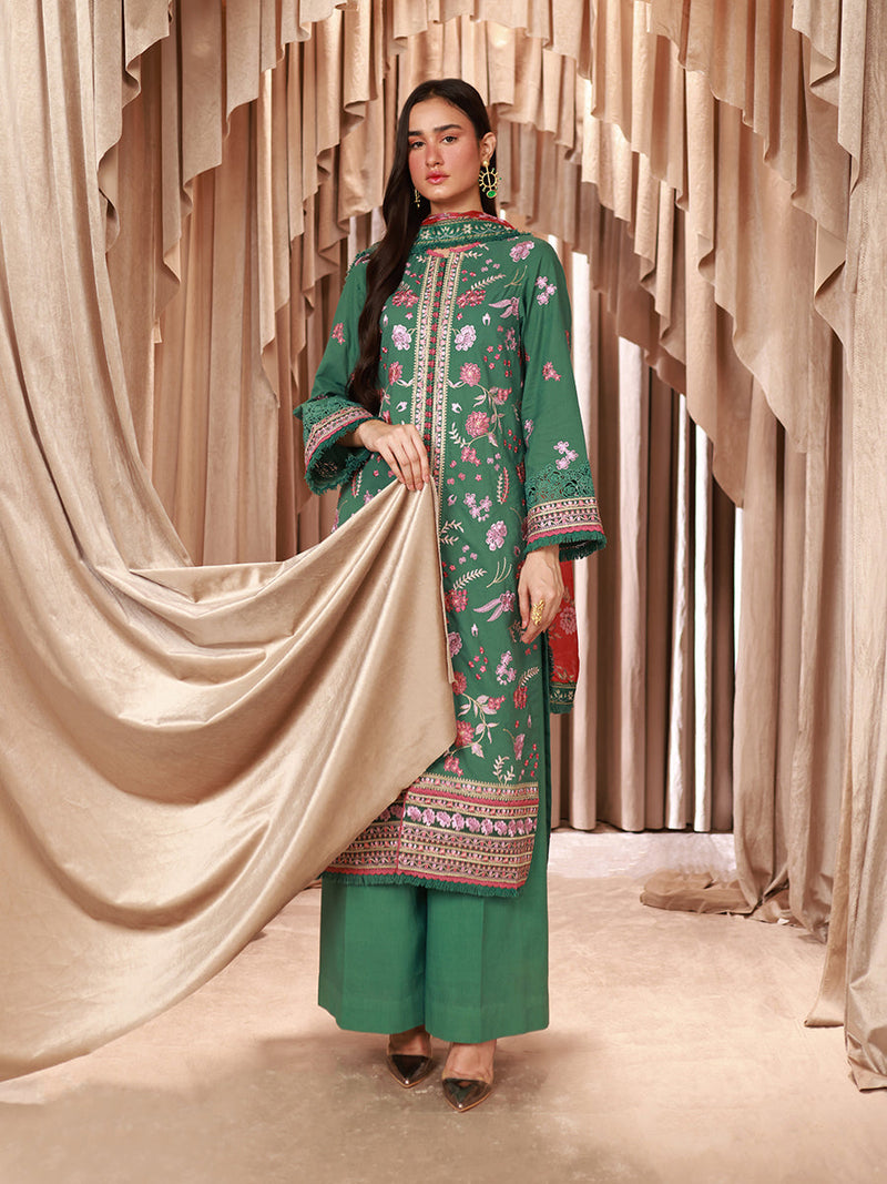 Salitex | Varya Luxury Lawn | D08 by Salitex - Designer Dress - Type: Luxury - Available at Libayah - 100% Original
