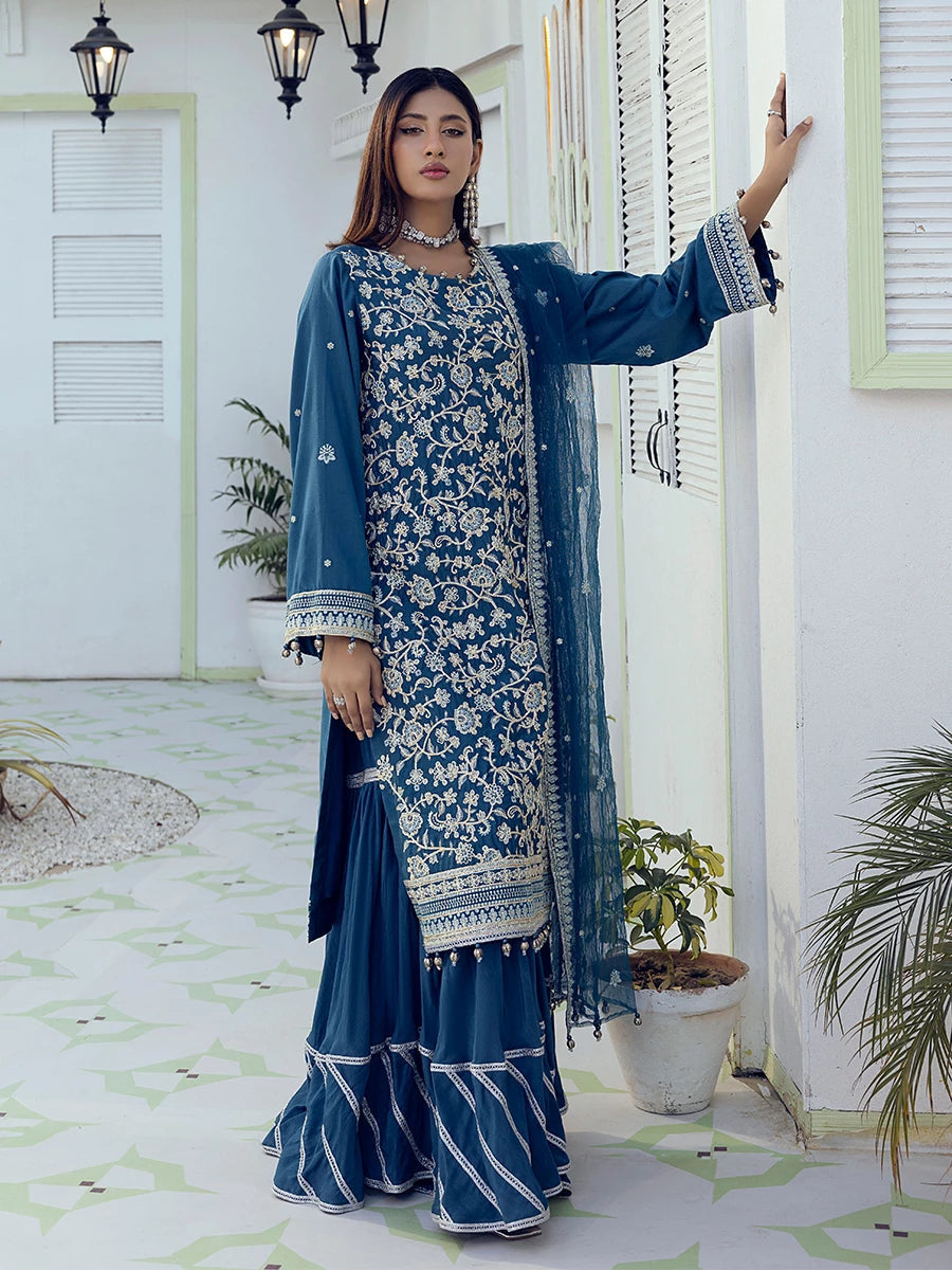 Salitex | Signature Festive Chiffon | SUNW6NO002UT by Salitex - Designer Dress - Type: Ladies Clothes - Available at Libayah - 100% Original