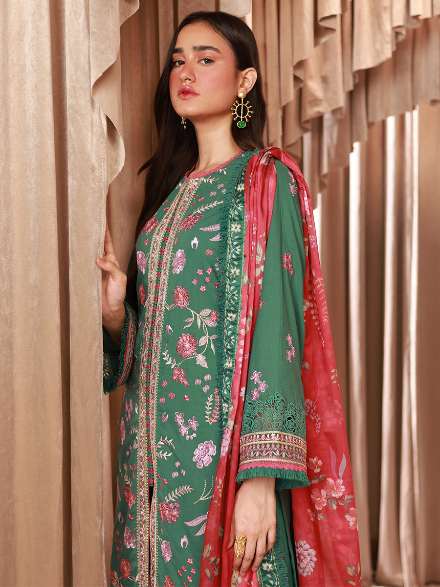 Salitex | Varya Luxury Lawn | D08 by Salitex - Designer Dress - Type: Luxury - Available at Libayah - 100% Original