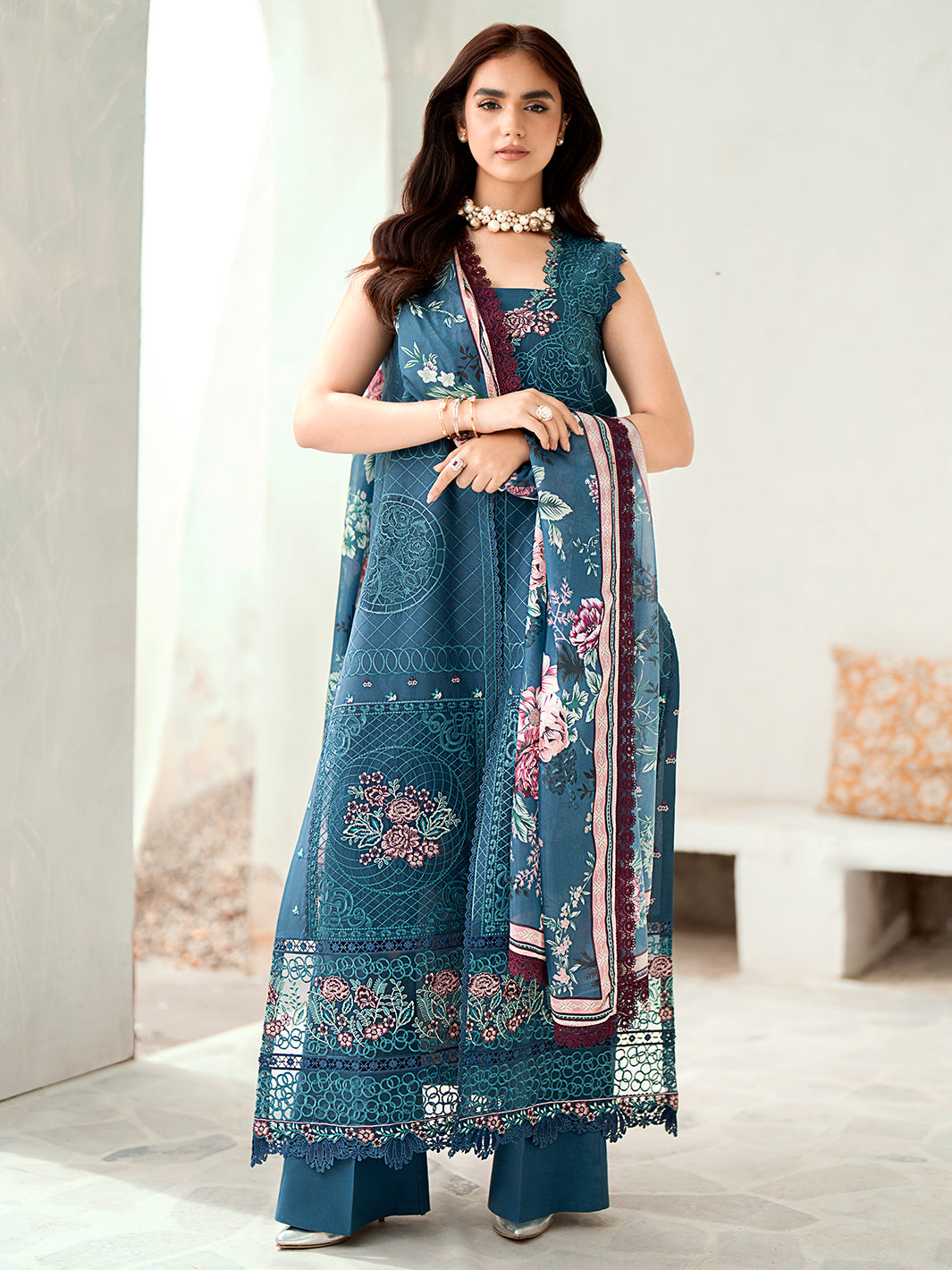 Bin Ilyas | Riwaayst Spring Summer 24 | 307-B by Bin Ilyas - Designer Dress - Type: Ladies Clothes - Available at Libayah - 100% Original