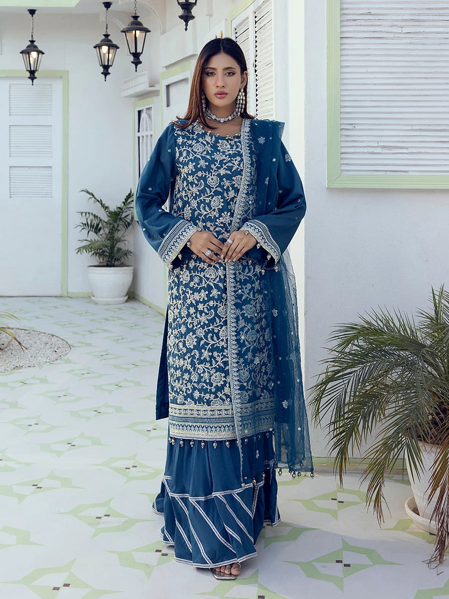 Salitex | Signature Festive Chiffon | SUNW6NO002UT by Salitex - Designer Dress - Type: Ladies Clothes - Available at Libayah - 100% Original