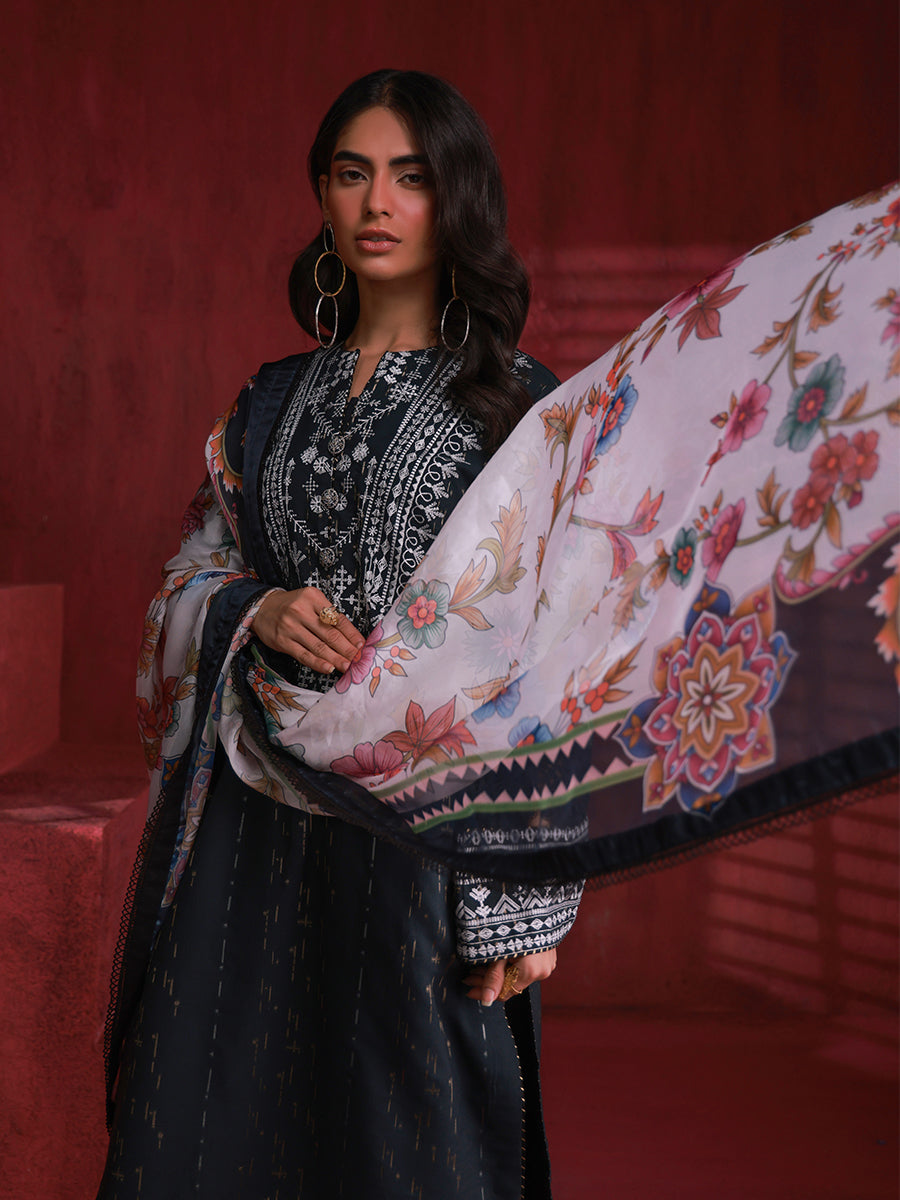 Salitex | Zaria Luxury Lawn | A06 by Salitex - Designer Dress - Type: Luxury - Available at Libayah - 100% Original