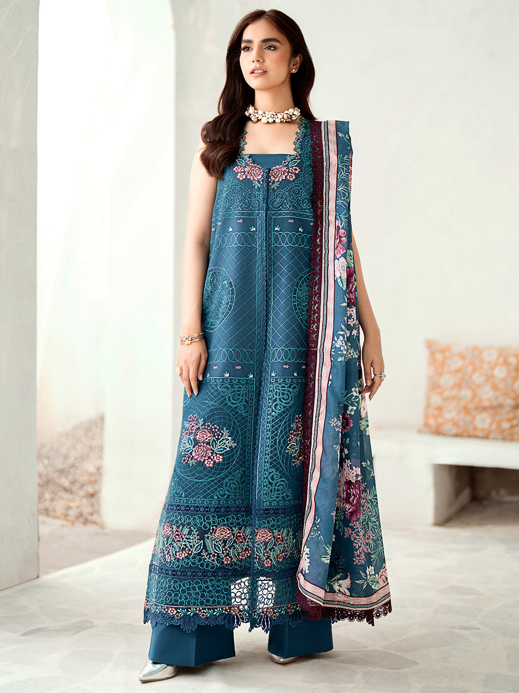 Bin Ilyas | Riwaayst Spring Summer 24 | 307-B by Bin Ilyas - Designer Dress - Type: Ladies Clothes - Available at Libayah - 100% Original