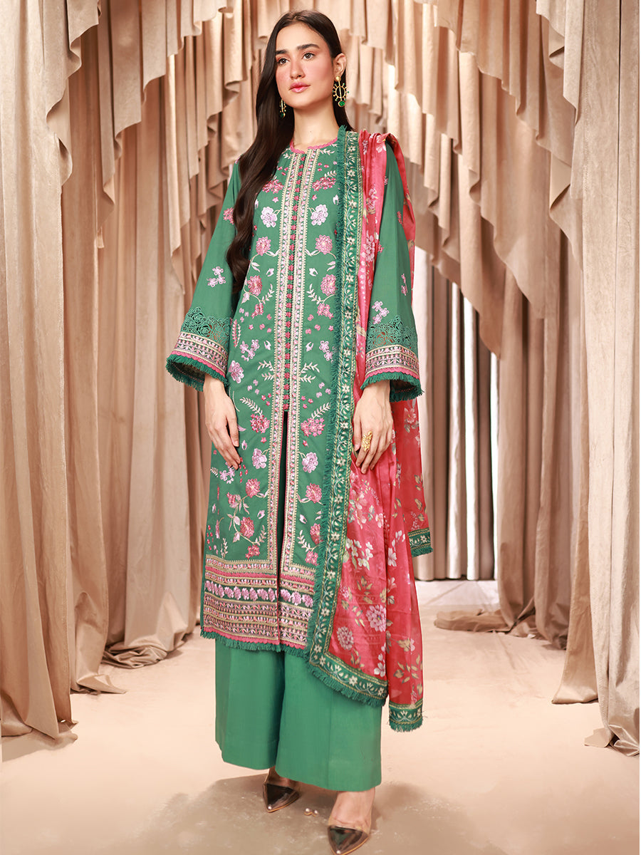 Salitex | Varya Luxury Lawn | D08 by Salitex - Designer Dress - Type: Luxury - Available at Libayah - 100% Original