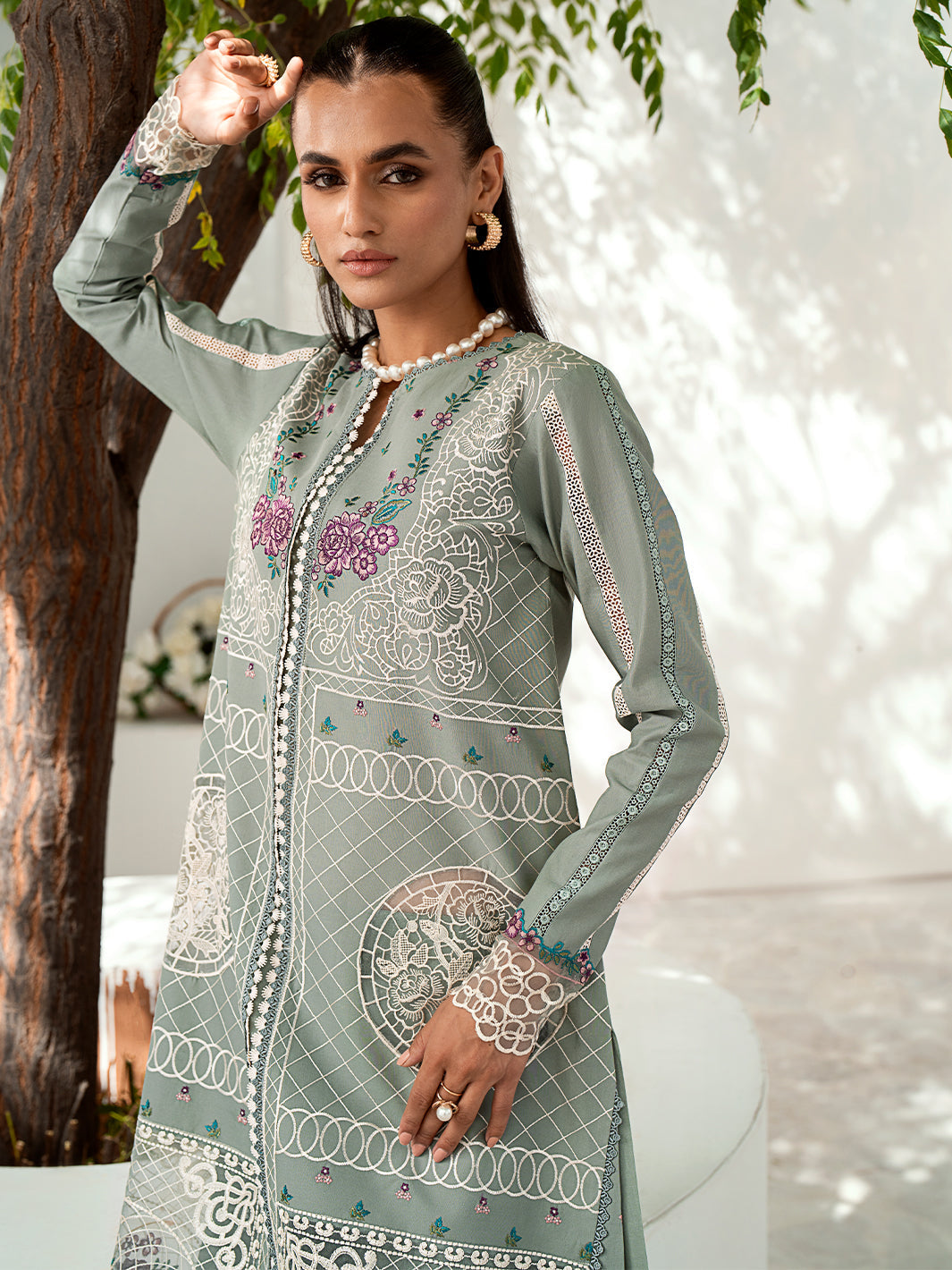 Bin Ilyas | Riwaayst Spring Summer 24 | 307-A by Bin Ilyas - Designer Dress - Type: Ladies Clothes - Available at Libayah - 100% Original